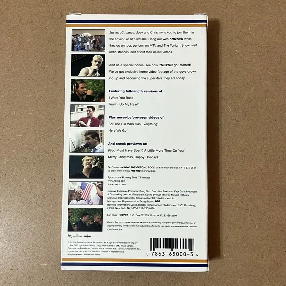 Nsync VHS - Picture 2 of 3